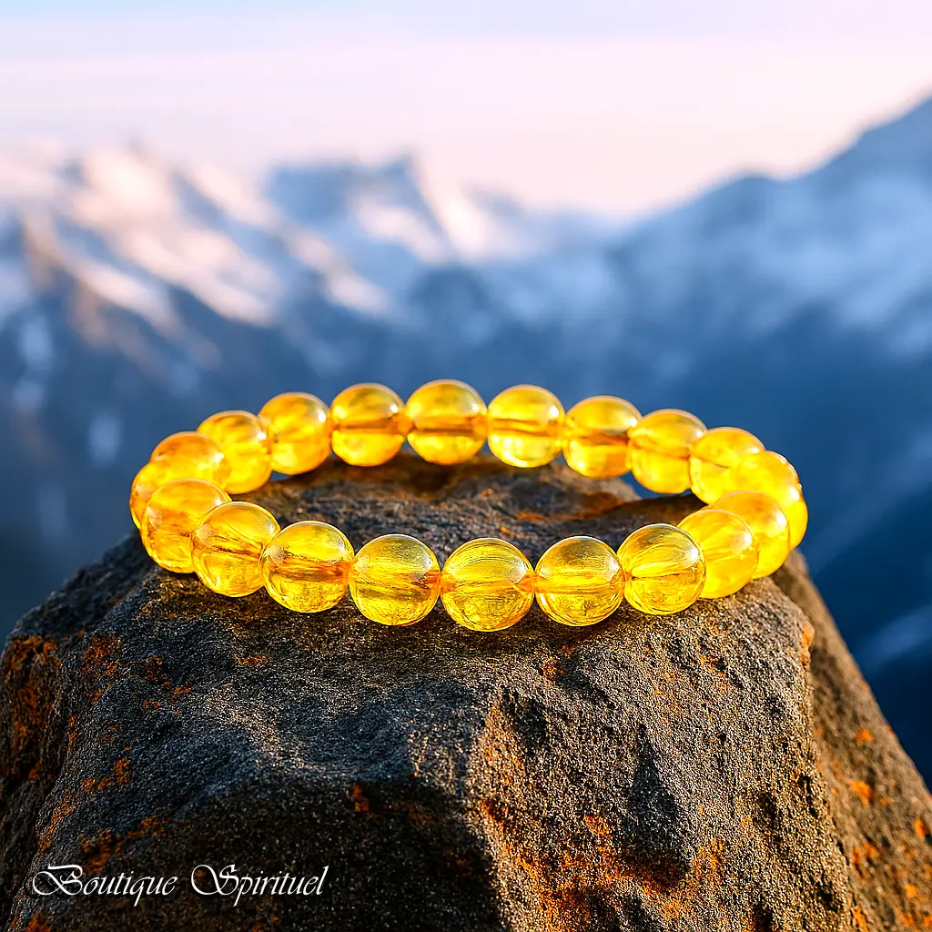 Citrine bracelet