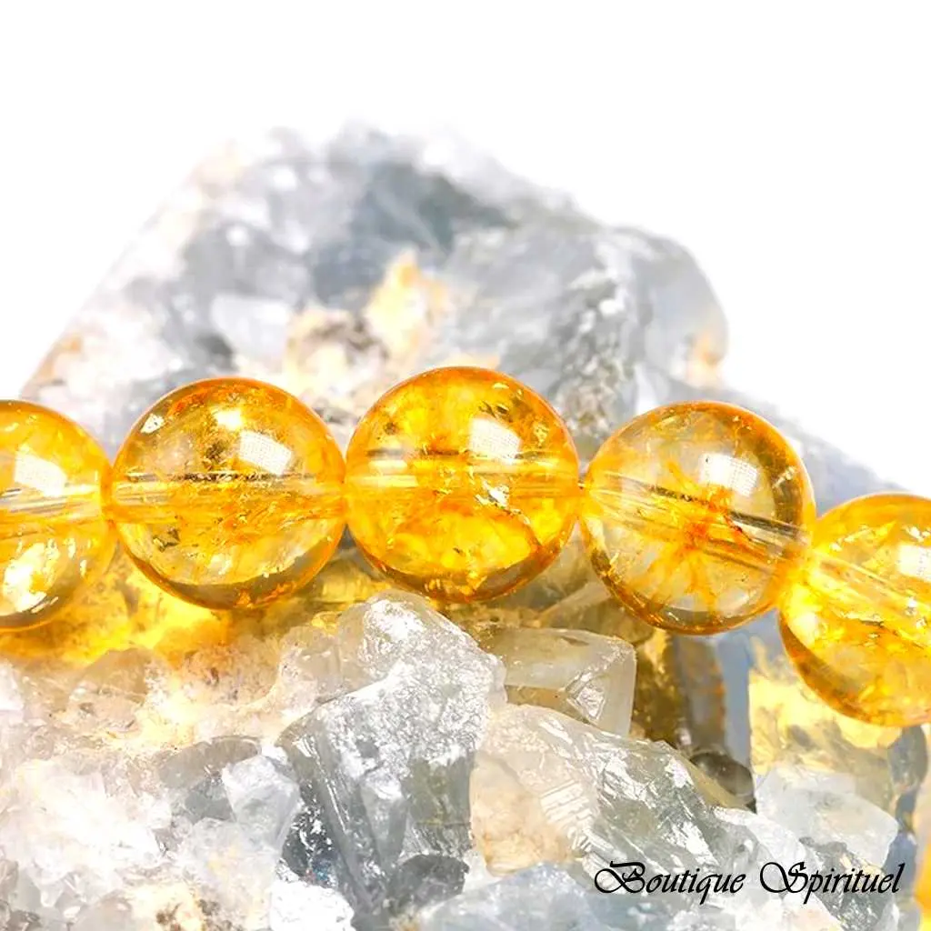 Citrine bracelet