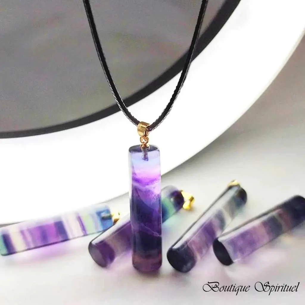 pendentif en fluorite