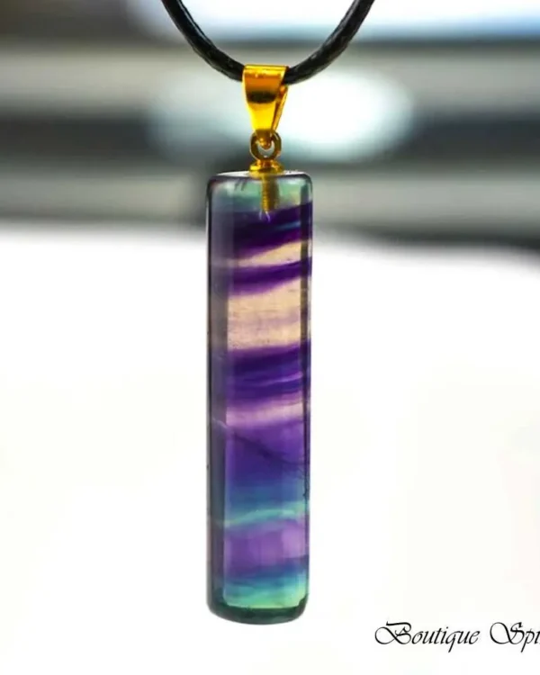 pendentif en fluorite