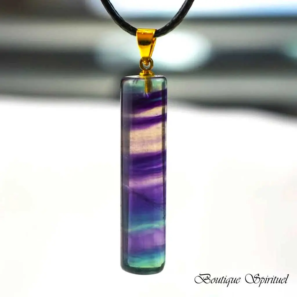 pendentif en fluorite