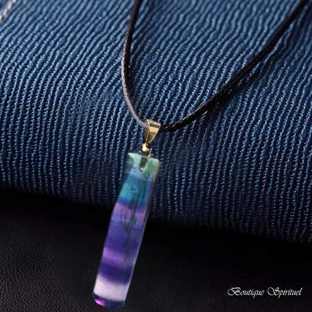 pendentif en fluorite