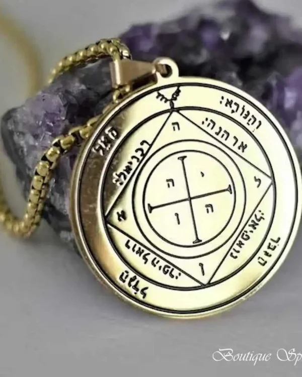 cinquième pentacle de saturne – abondance et de richesse Éternelle