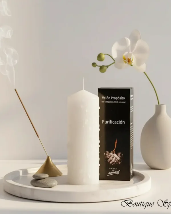 purification & lumière : la bougie qui libère les dernières Énergies résiduelles