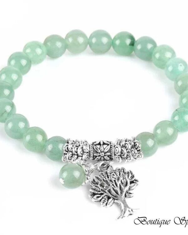 bracelet en aventurine – arbre céleste