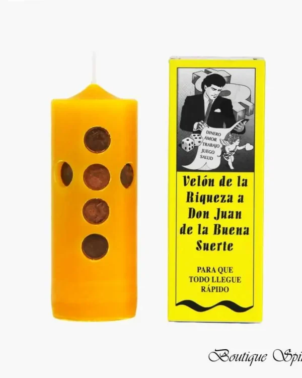 juan de la buena suerte : la bougie qui appelle la fortune