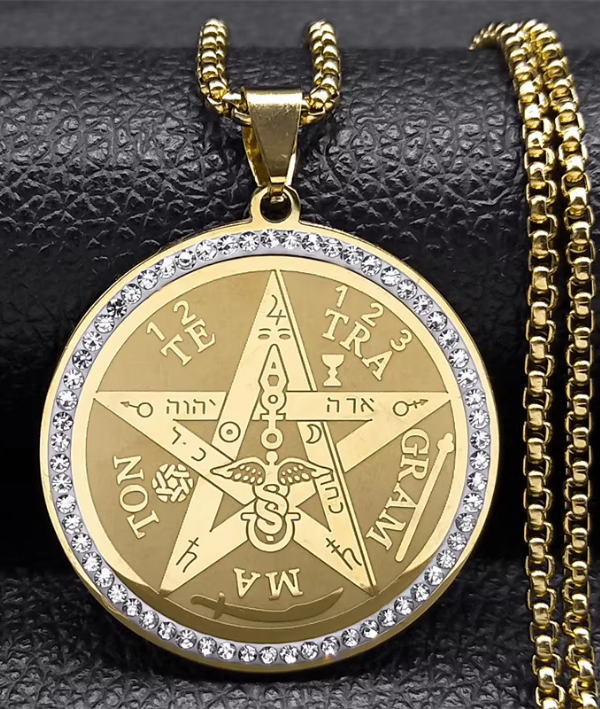 Collier Tétragrammaton - Pierre des anges